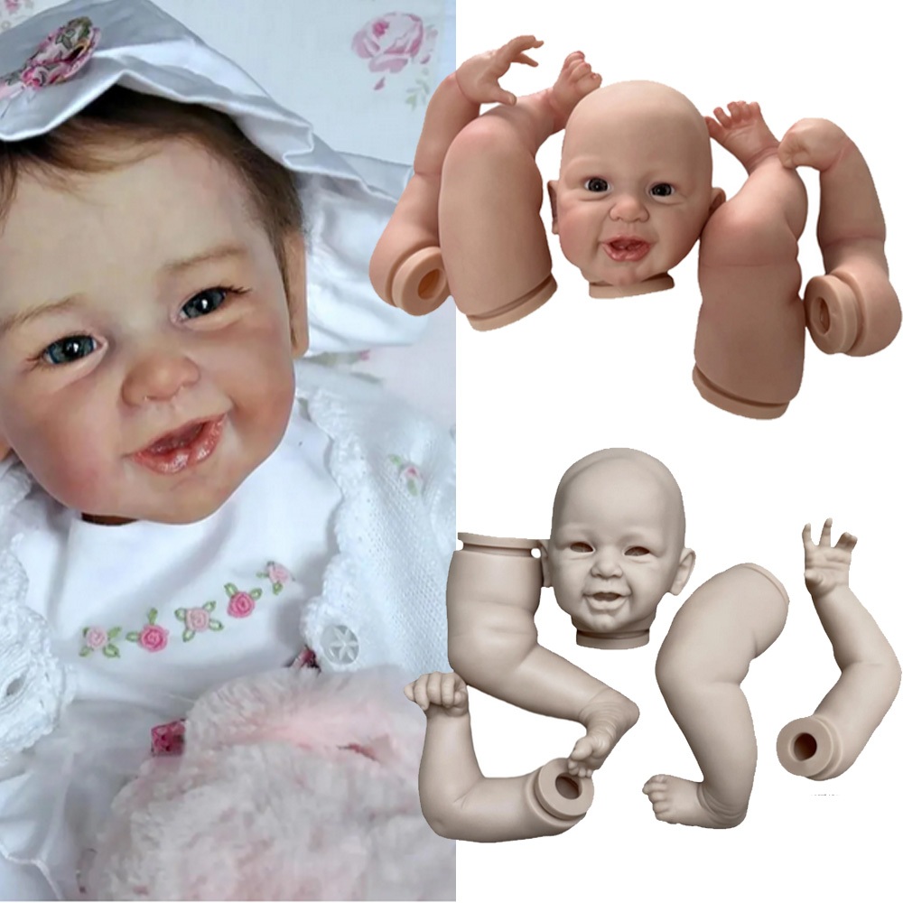 20inch Reborn Dolls Kits Phoenix Smile Baby Painted/Unpainted DIY