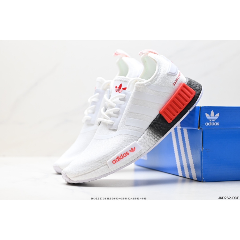 2020 ADNMD_R1 V2 Boost Japan White Black Running Shoes for Women and