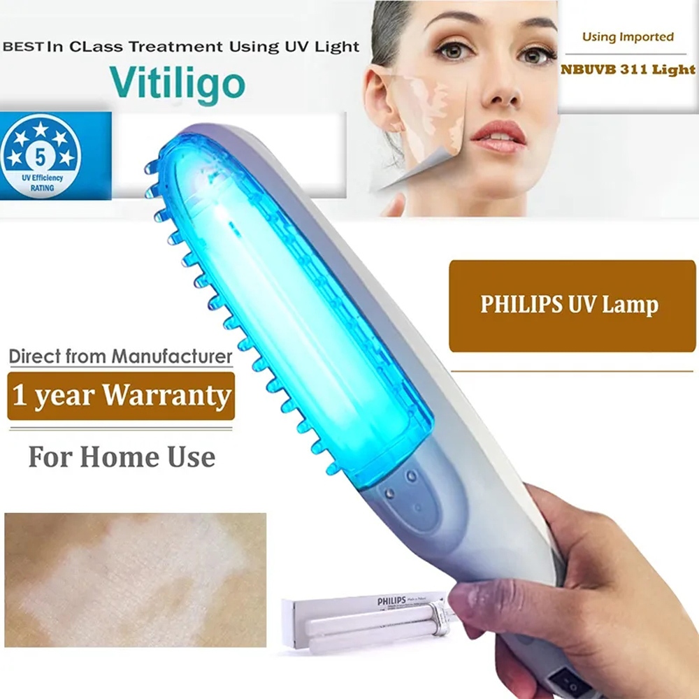 UVB Ultraviolet Phototherapy Instrument Vitiligo Treatment UV Lamp