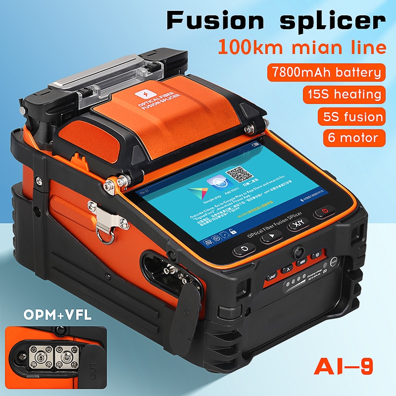 COMPTYCO AI-9 AUTOMATIC OPTICAL FIBER FUSION SPLICER PORTABLE ...