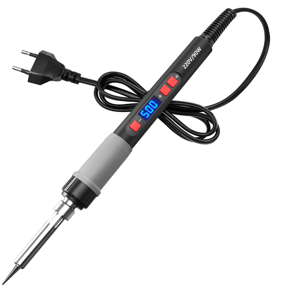 Soldering Iron Kit, 90W Digital Display Soldering Welding Kit with