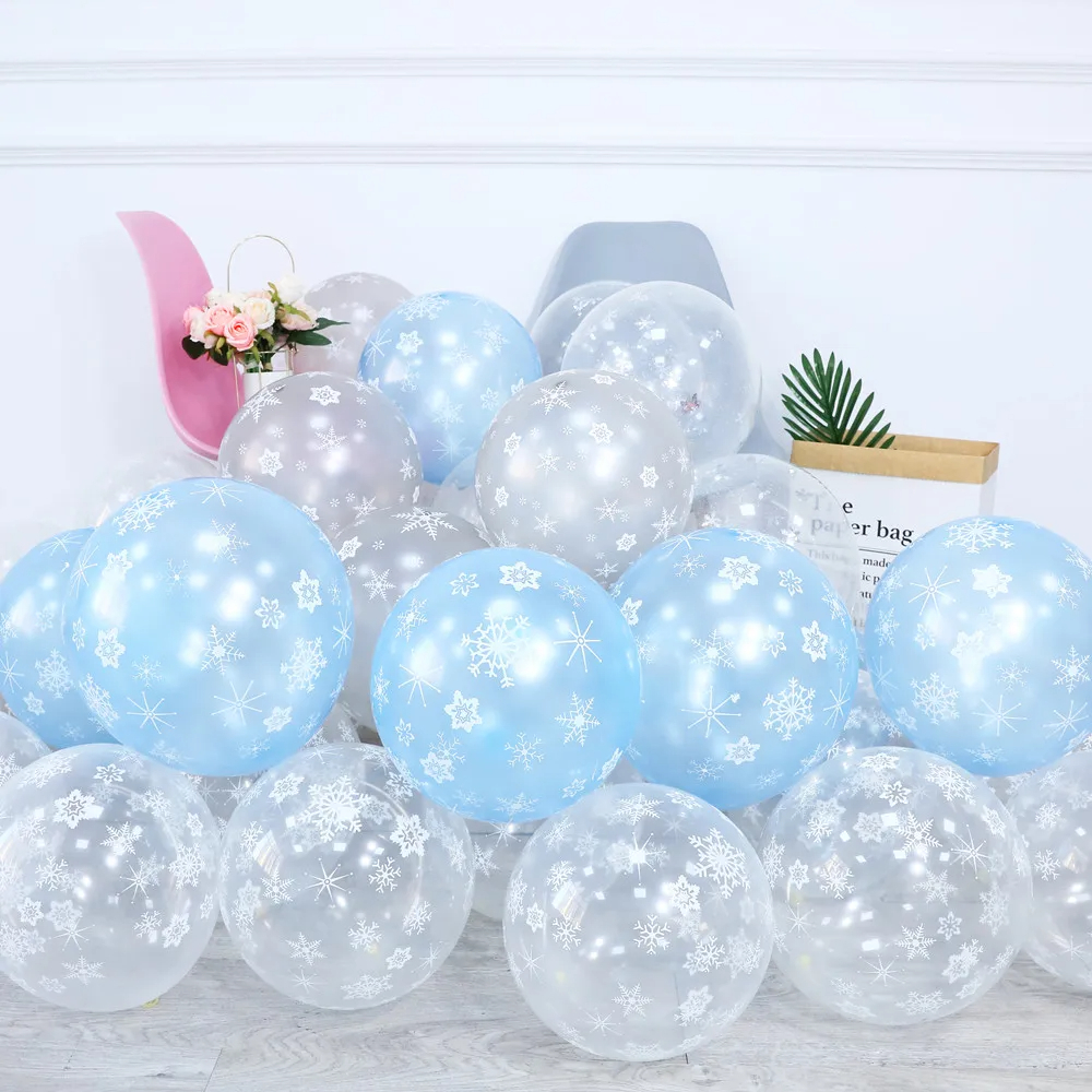 Unique Frozen Latex Balloons — 8-Pack, 12-Inch Helium-Quality, Featuring Elsa & Anna