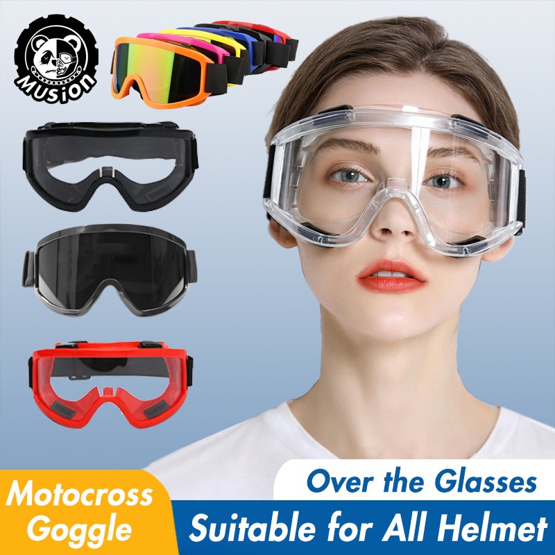 Musion ATV Goggle Ski Goggles Scooter Motocross Helmet Eyewear Men