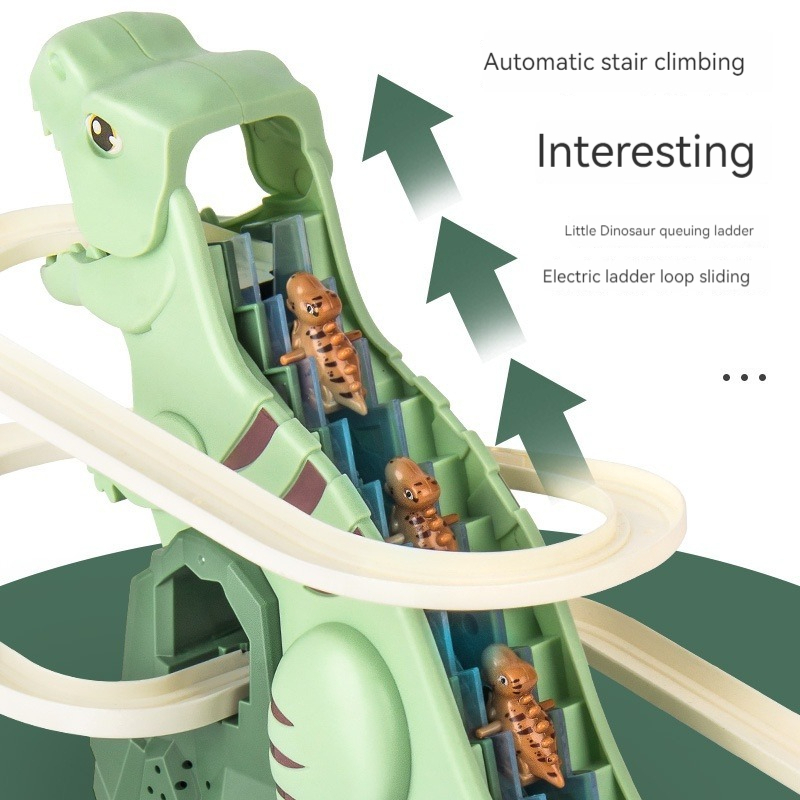 [Ready Stock]dinosaur toys rail car Dinosaur Assembly Track Educational ...