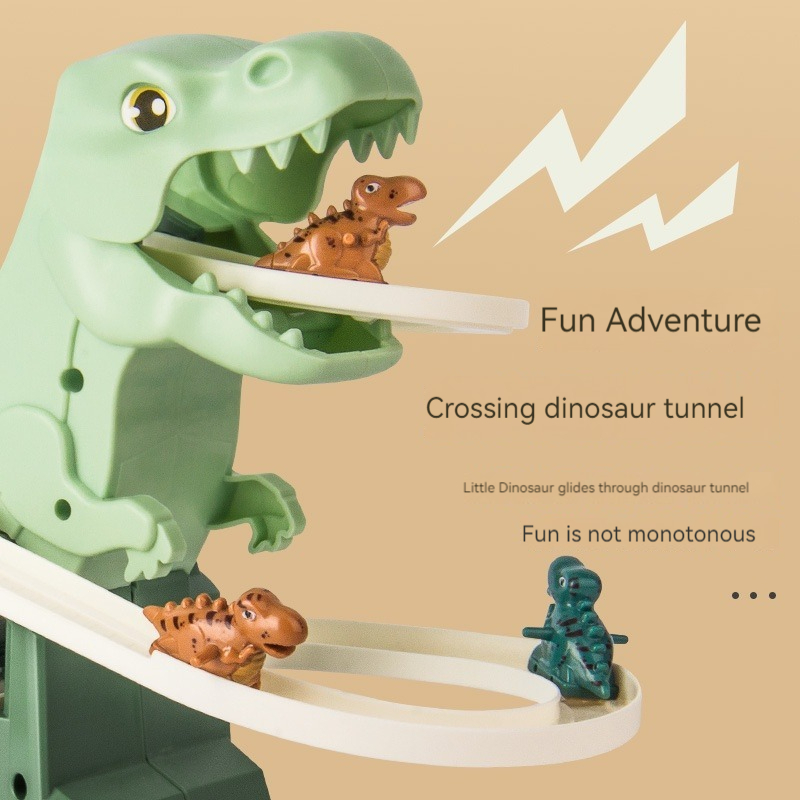 [Ready Stock]dinosaur toys rail car Dinosaur Assembly Track Educational ...