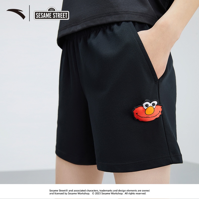 ANTA Women Sesame Street IP Shorts 162328314 | Shopee Malaysia