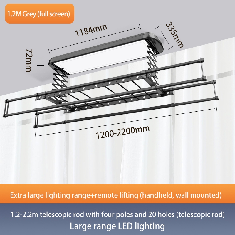 LGE Smart Clothes Drying Electric Clothes Hanger remote control