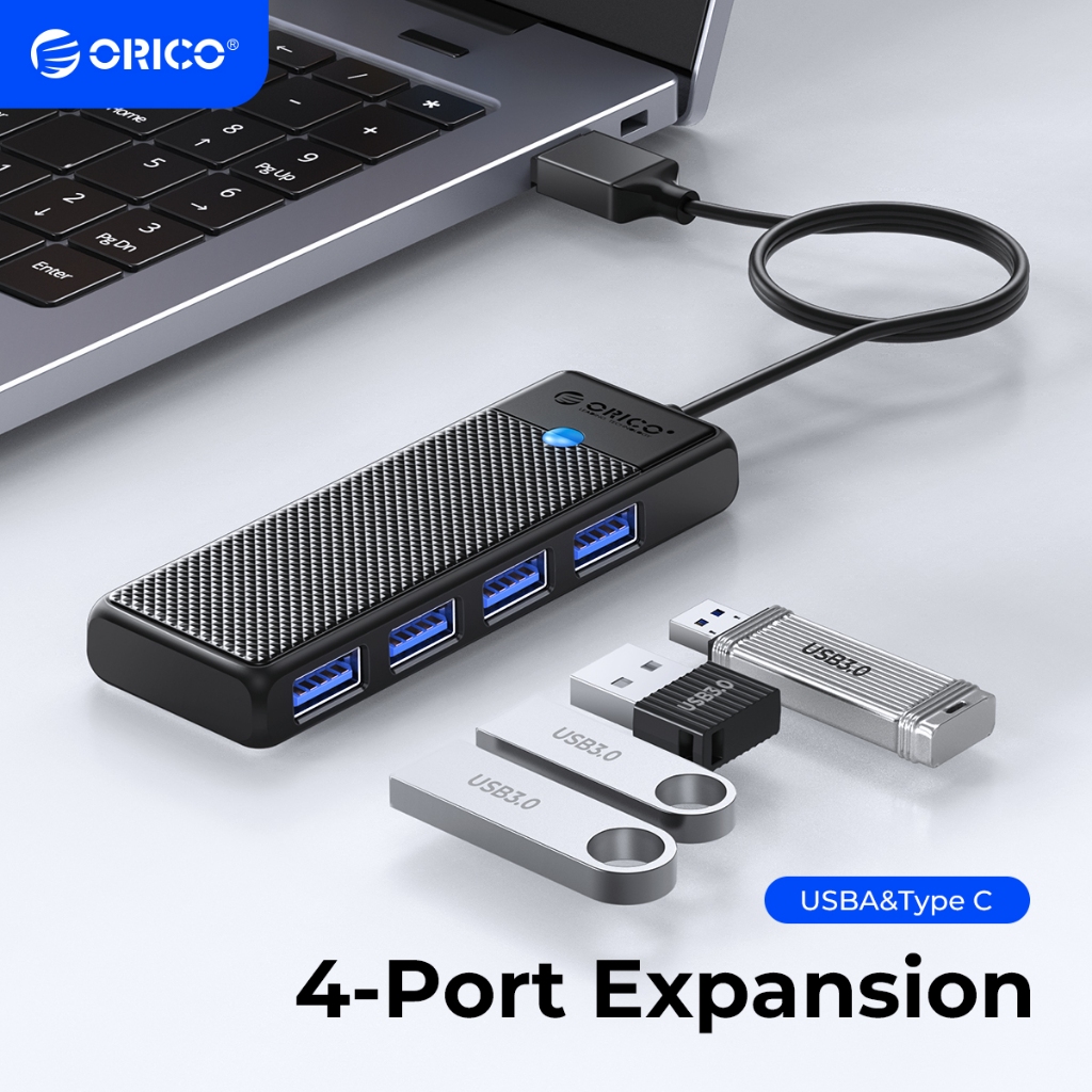 ORICO Type C HUB USB HUB 3.0 4-Port Splitter USB HUB Adapter Expansion ...
