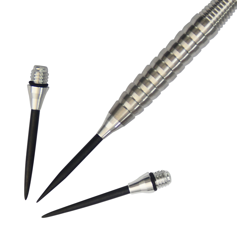 Harrows Conversion Pointe 2BA – Embouts Laiton Pour Fléchettes, Plusieurs Coloris, Filetage 4,3mm, Lot De 3