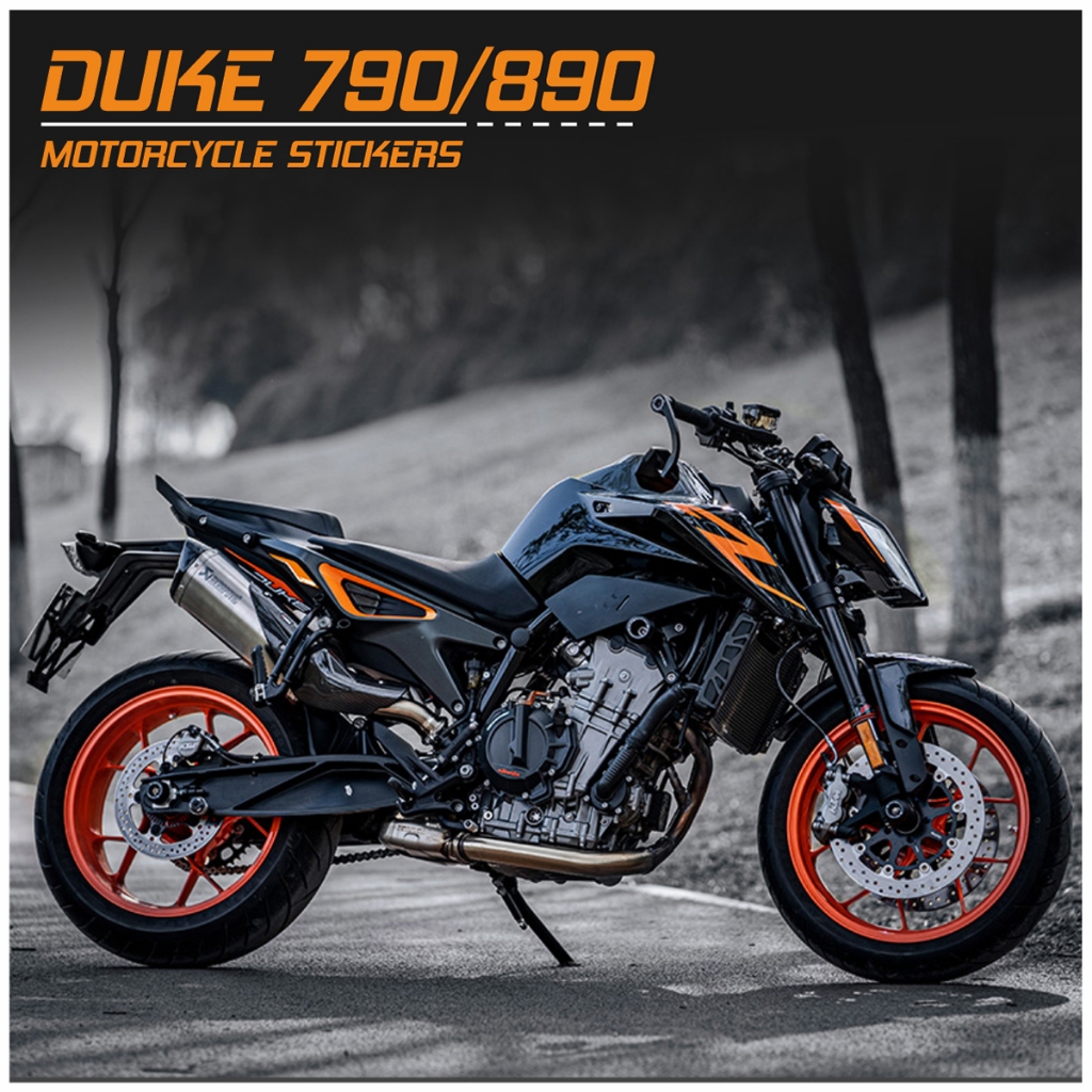 KTM duke 125 200 250 390 rim sticker for motorcycle 790 890 duke ...
