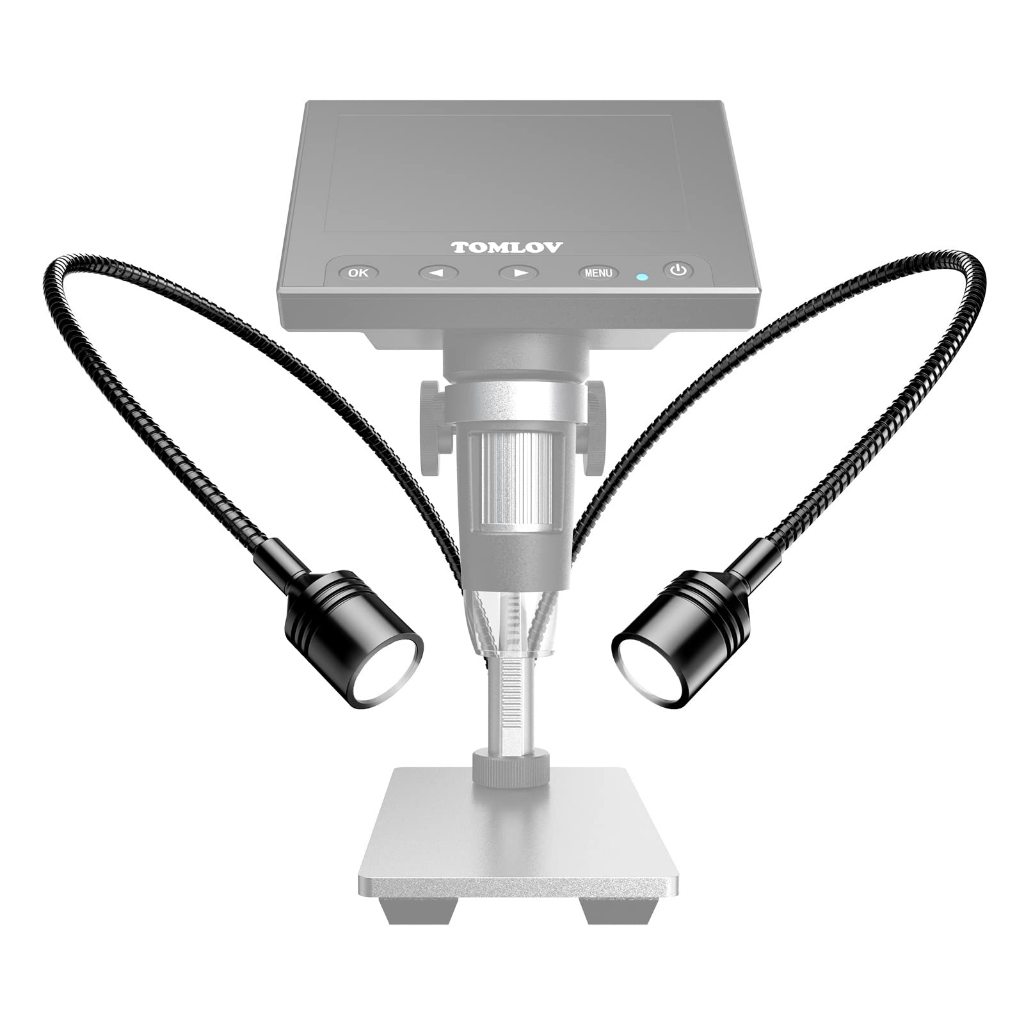 TOMLOV Digital Microscope Gooseneck LED Fill Lights GL05, 6Watt