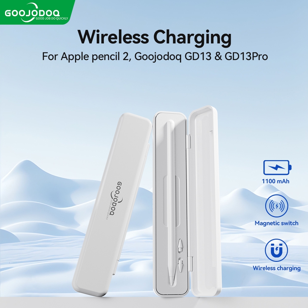 GOOJODOQ GD13 2023 New Wireless Charging Stylus Pen Touch Screen For Air 4 Air 5 Pro 11 12 9