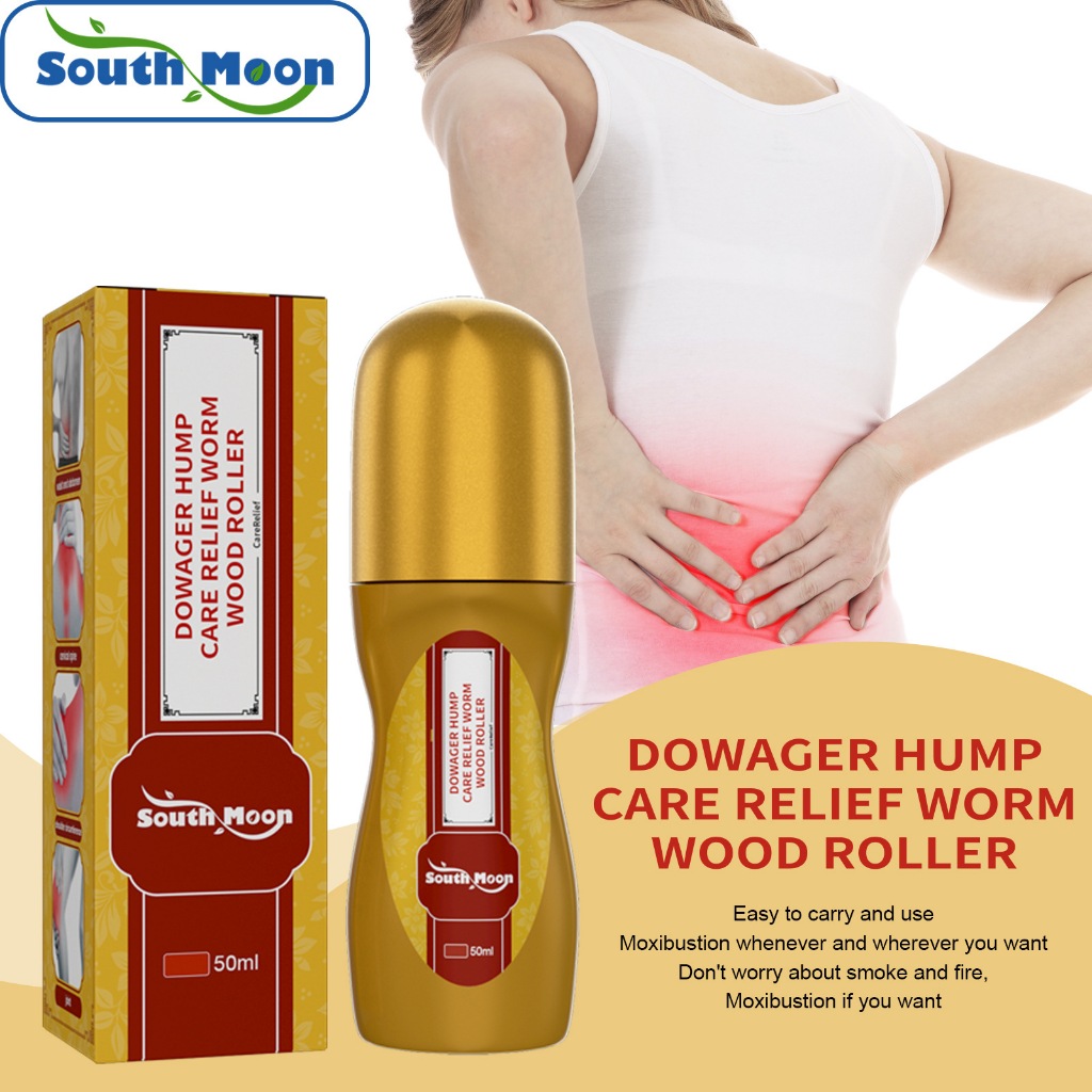 South Moon Dowager Hump Care Relief Worm Wood Roller 50ml Waist Roller