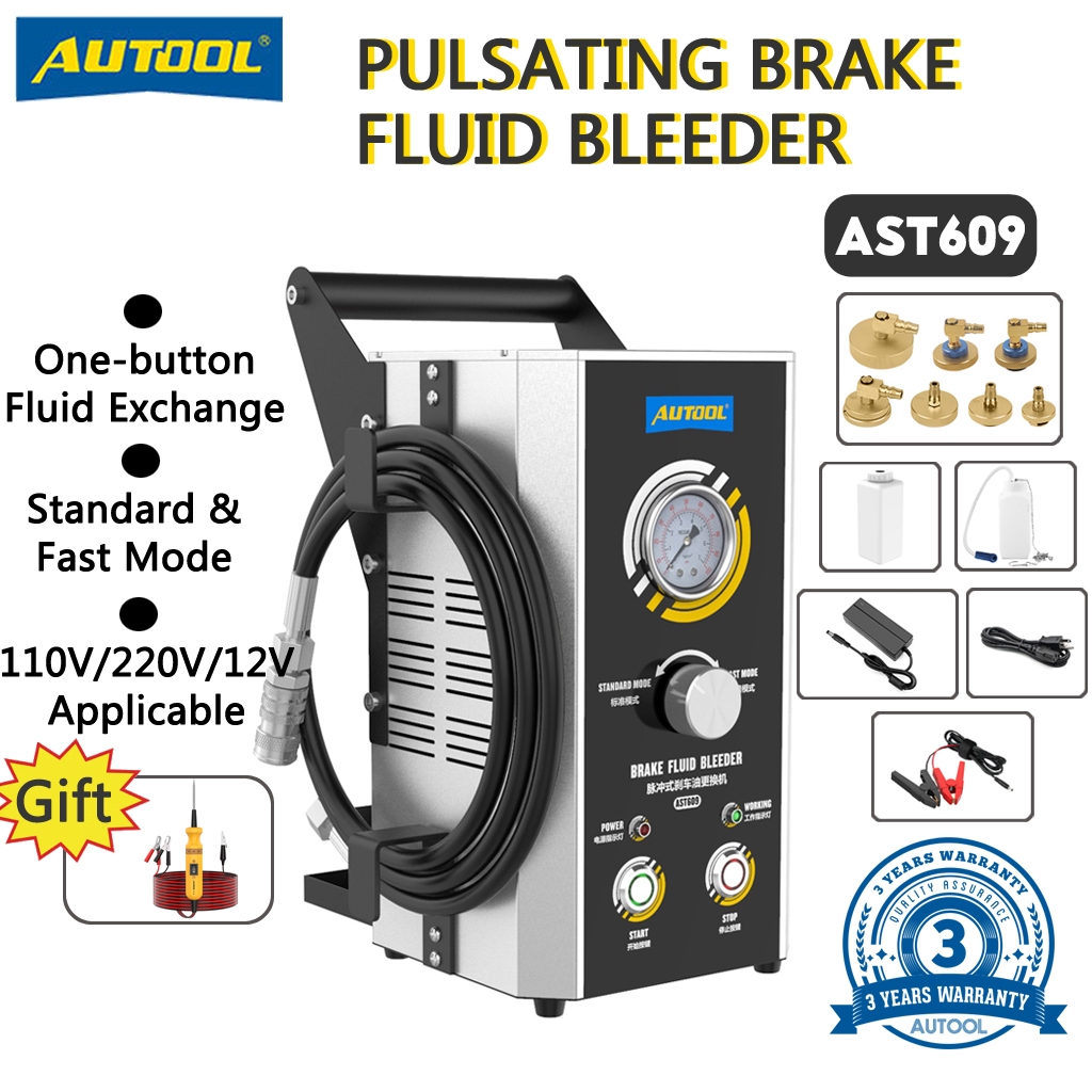 AUTOOL AST609 Professional Brake Fluid Exchange Tool car motor Brake