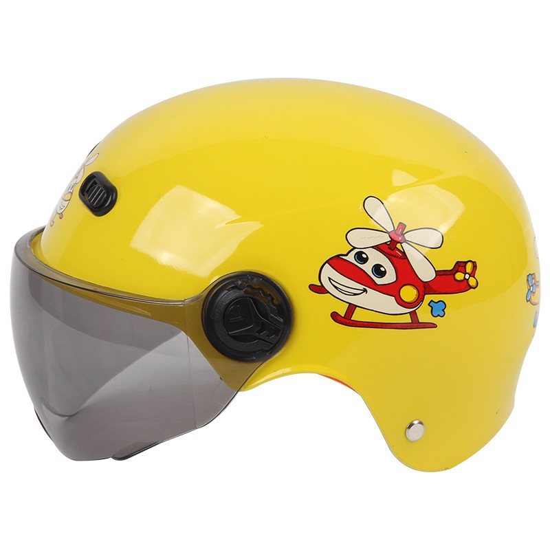 COD💓Kids Helmet Motorcycle Safety Helmet Budak Motor Helmet Scooter