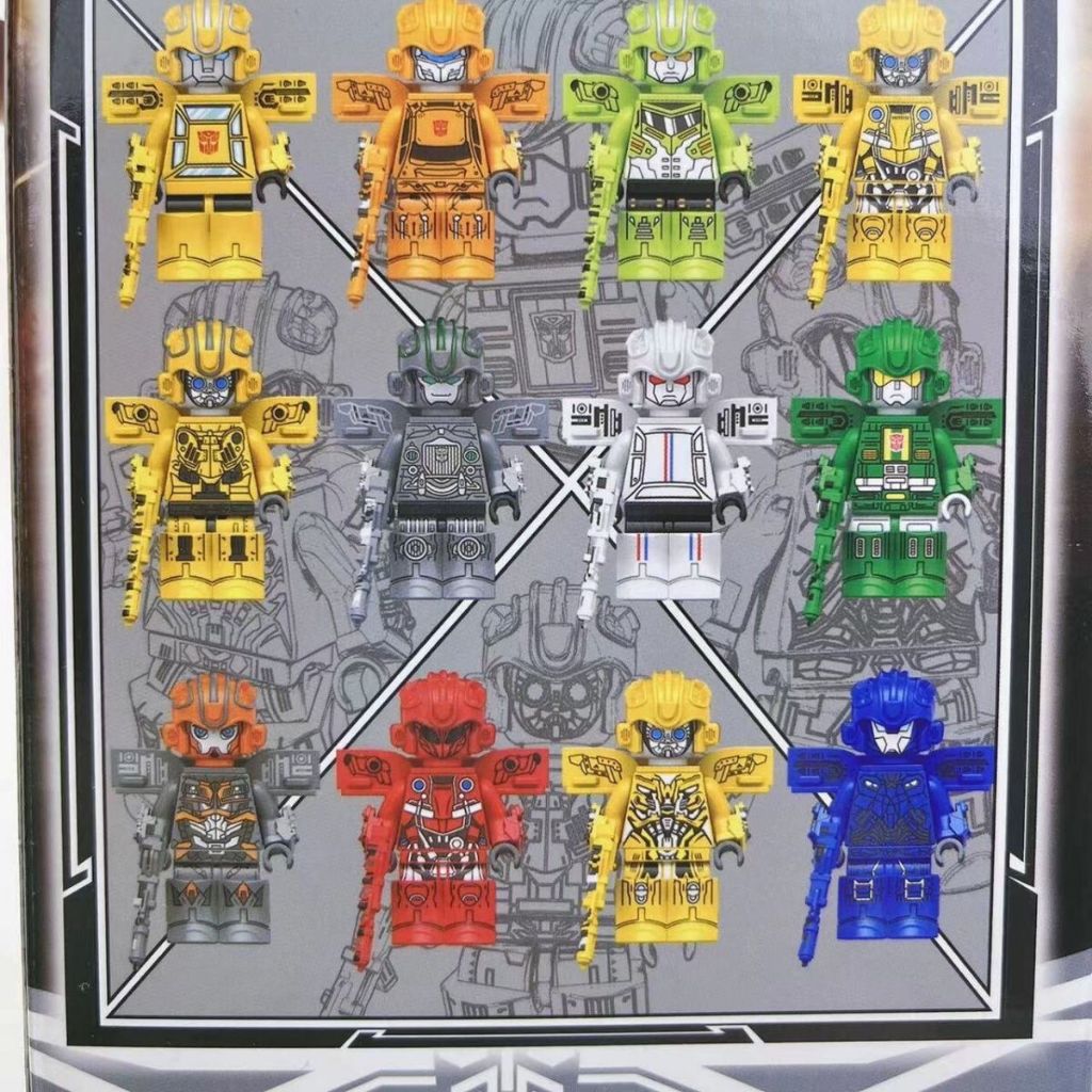 Transform Bee Robot Blind Bag Random Building Blocks Mini Toys Figures ...