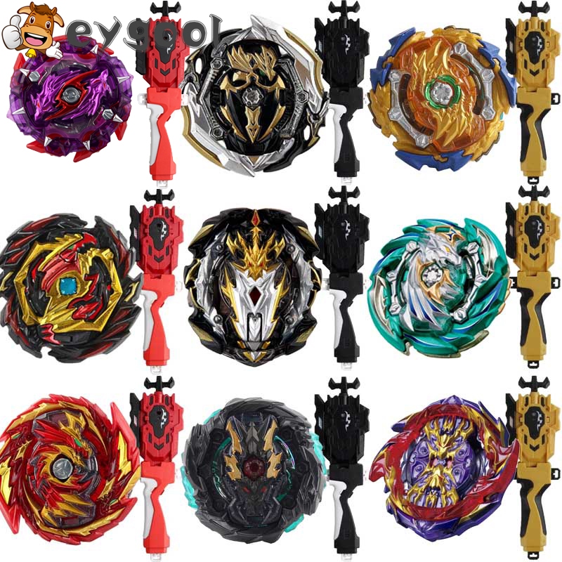 Beyblade Burst GT Metal Bayblade Kreisel Top with Launcher Handle Set ...