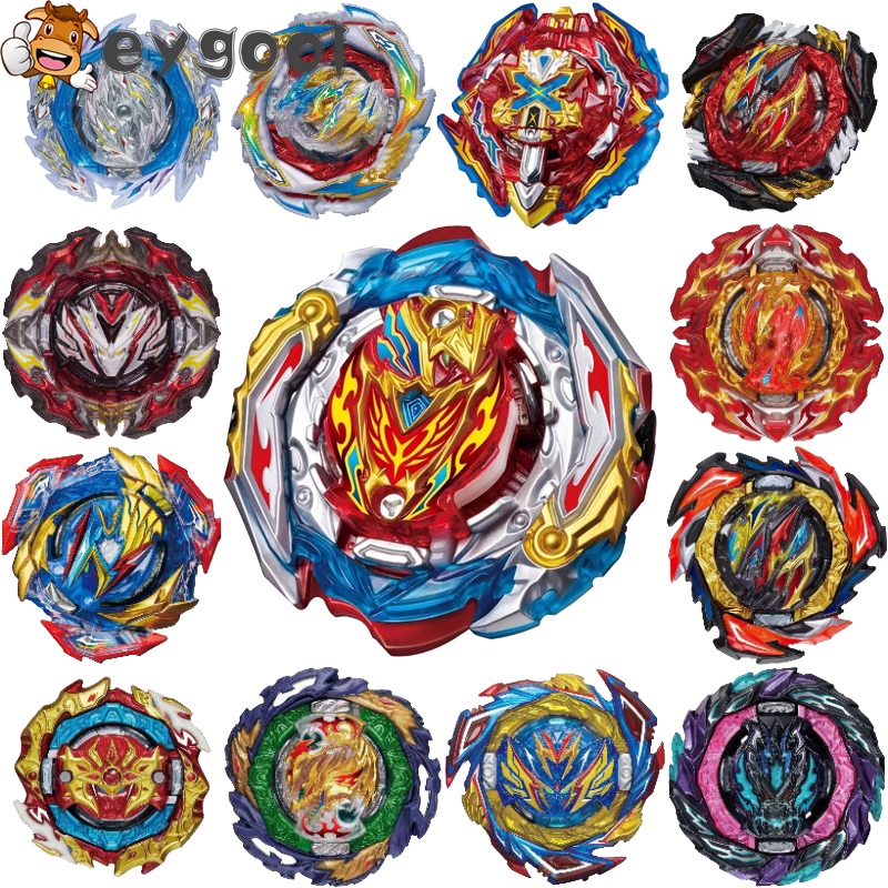 DB Single Beyblade Burst B-201 Zest Achilles B-200 Xiphoid Xcalibur B ...