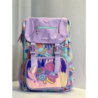 Smiggle Purple Flutter Classic Backpack