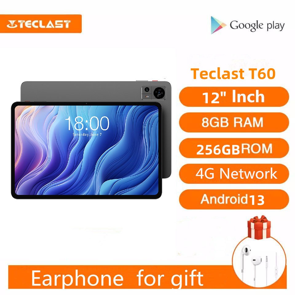 12-inch Large 2k Display With 8000mAh BIG Battery, Teclast T60 Tablet