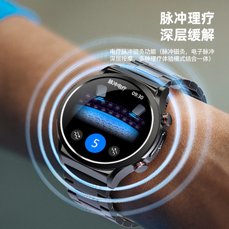 New Smart Watch Men Women ECG PPG Pulse Electrotherapy Non