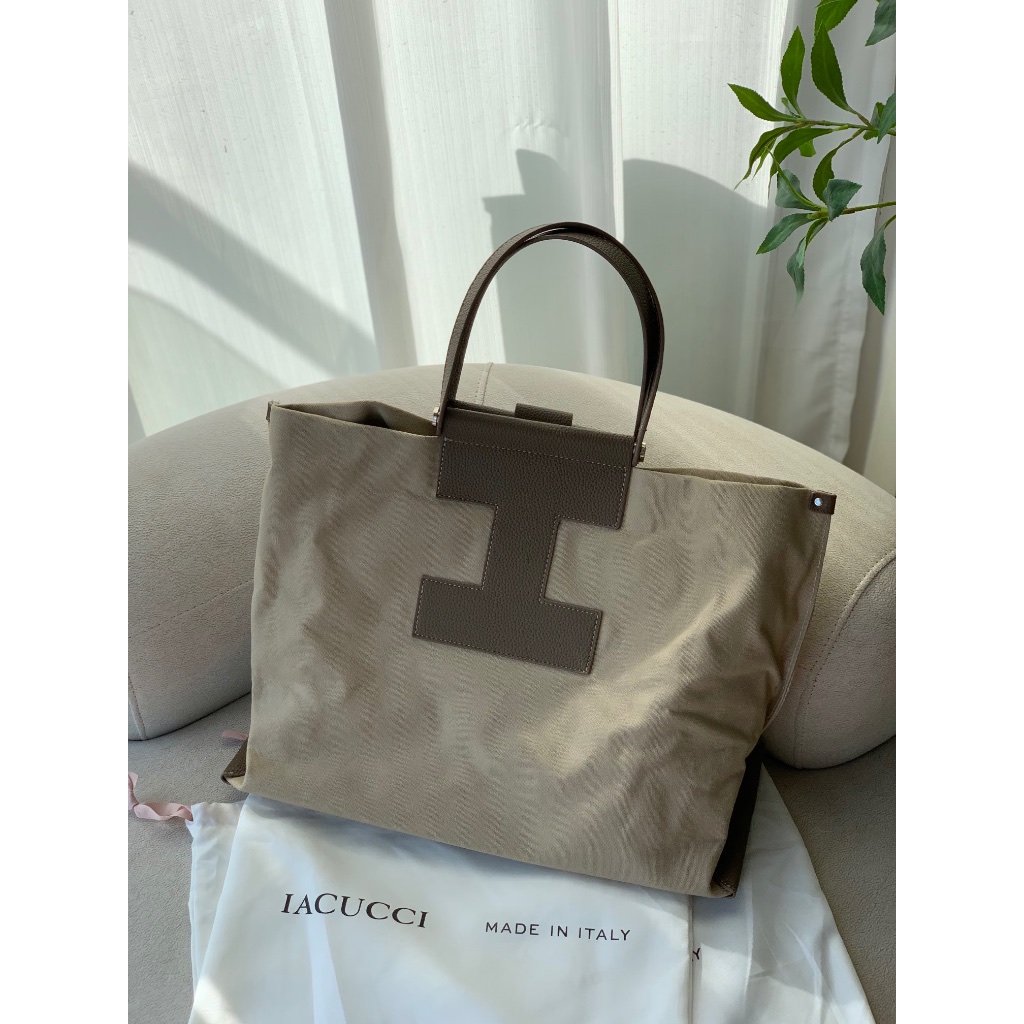 IACUCCI Sorbetto Canvas/Ruga Top-handle Bag & Crossbody Bag With 
