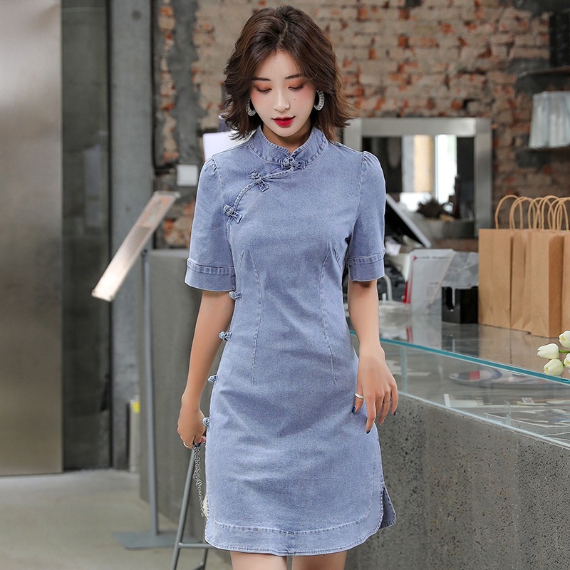 Denim cheongsam store