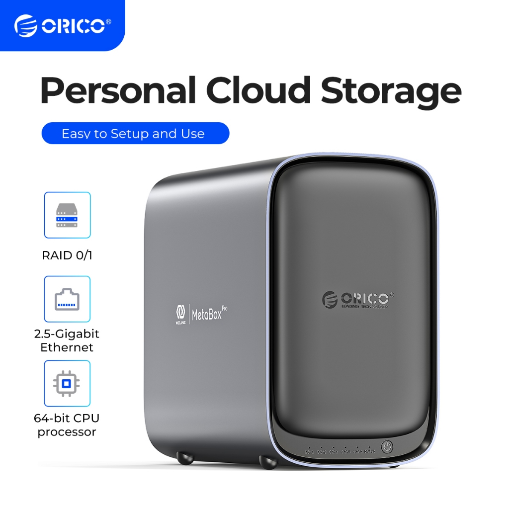 ORICO Private Cloud Storage Server 5Bays NAS Disk Station with Intel