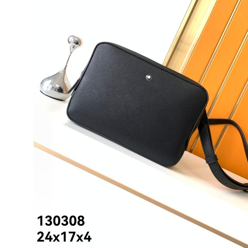 Montblanc Men's Bag Messenger Bag Shoulder Bag Crossbody Can Be Used As