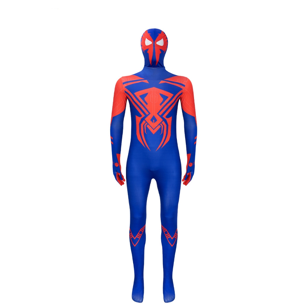 SpiderMan 2099 Miguel O'Hara Costume Cosplay Spider Bodysuit Suit For