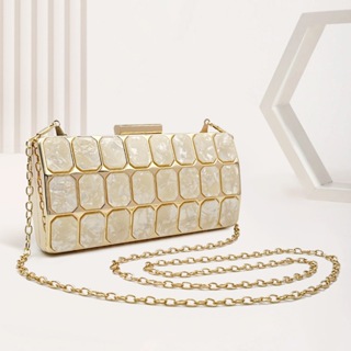 Clear Acrylic Box Evening Bag, Mini Chain Prom Purse, Women's Square  Handbags For Wedding Party