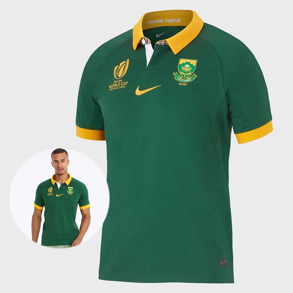 South Africa 2023 Springboks RWC Home World Cup Rugby Jersey Shopee