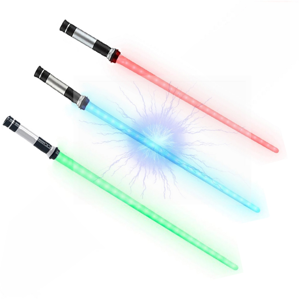 Coldplay-Star Wars Light Sound Telescopic Lightsaber Seven Color ...