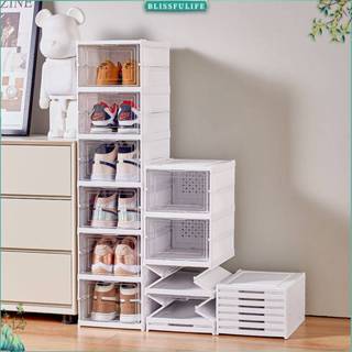 Misslo 2 Tier Stackable Long Shoe Rack 18 Pairs Metal Shoe Storage Shelf Fabric Organizer for Closet Entryway Bedroom, Grey, Women's, Gray