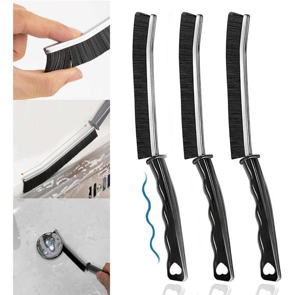 Gap Cleaning Brush, Hard-Bristled Crevice Cleaning Brush, Grout Cleaner ...