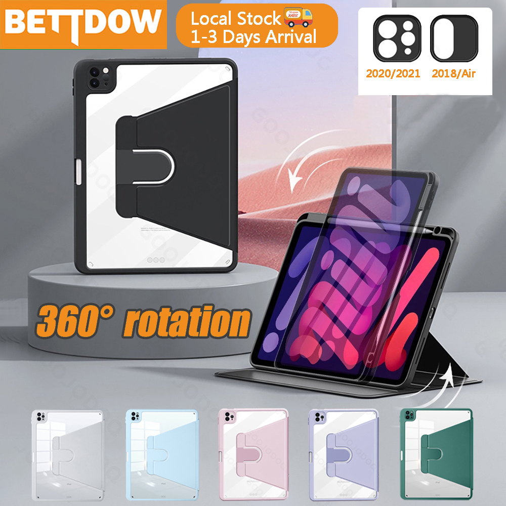 Bettdow voor iPad Air 13 Inch M3 2025/M2 2024 Toetsenbord Case