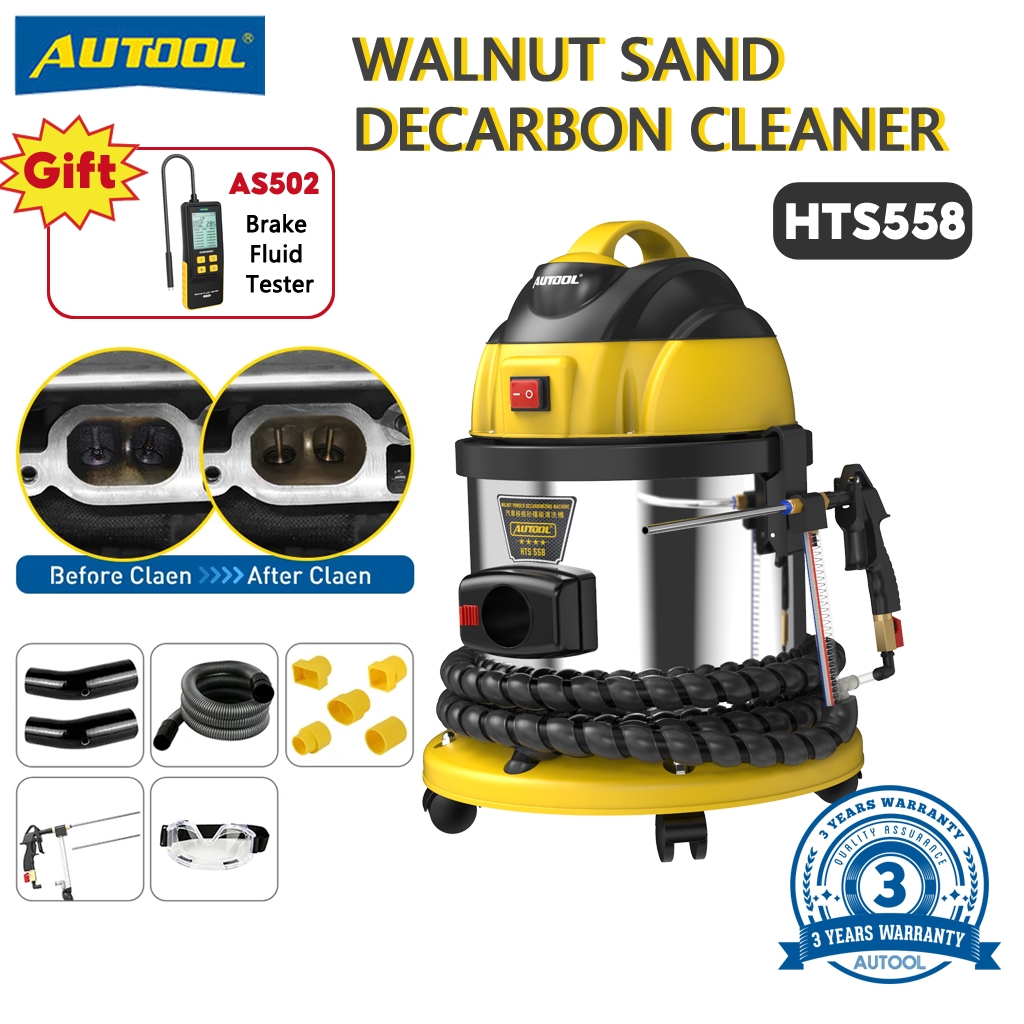 AUTOOL HTS558 Car Engine Carbon Deposition Cleaner Intake Pipe Valve ...