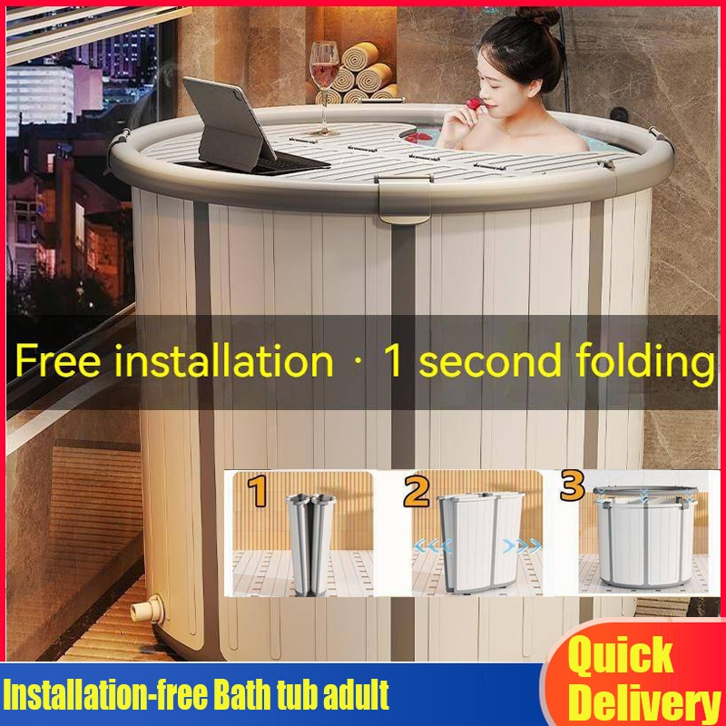 【Free shipping】Installationfree Bath tub adult Swimming Bucket sitz