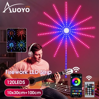 Firework LED Strip Lights Dream Color RGB Changing Music Sound Sync  Bluetooth Firework Lights with Remote Control DC 5V USB LED - AliExpress