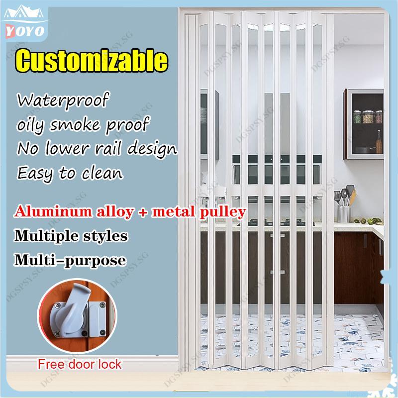 Plastic folding outlet gate