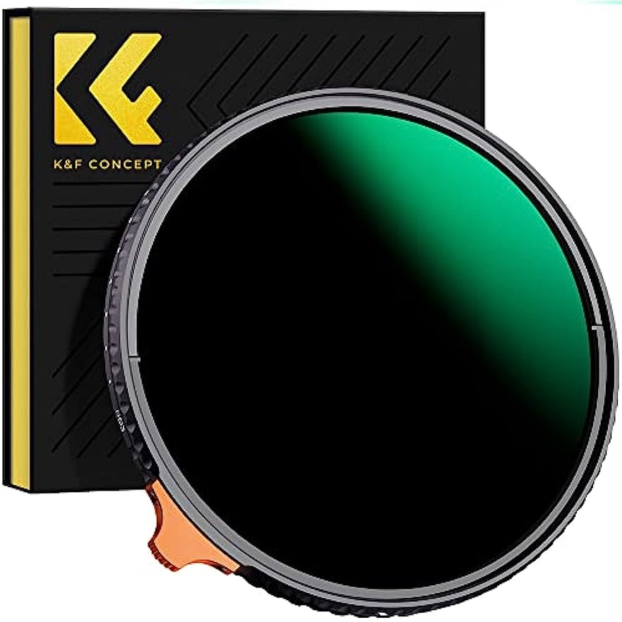 K&F Concept Variable ND Lens Filter ND3-ND1000 (1.5-10 Stops) Putter ...