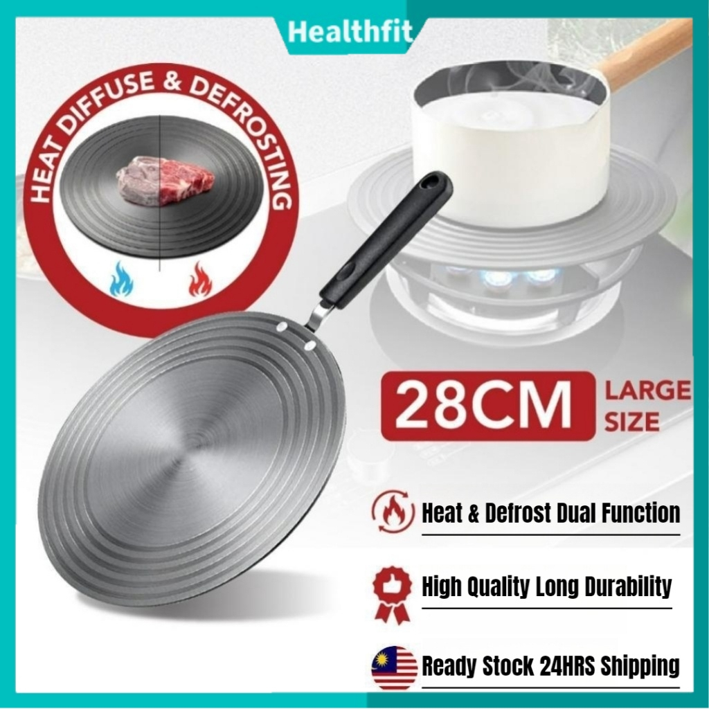 【Malaysia Stock】Fast Defrost Tray Heat Diffuser For Gas Stove Cover ...