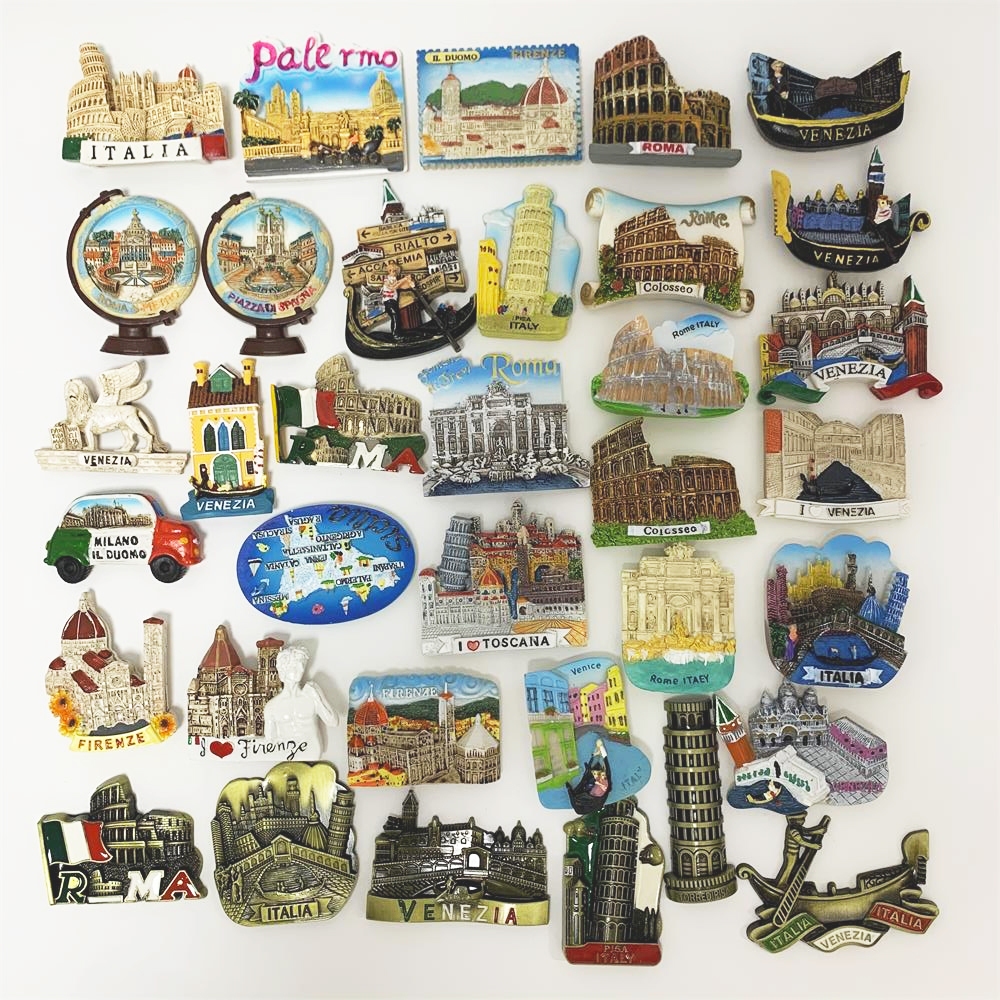 Resina Magnetica Calamita 3D Venezia Gondola - Souvenir In Resina Per Frigorifero Calamita Venezia - Foto 2