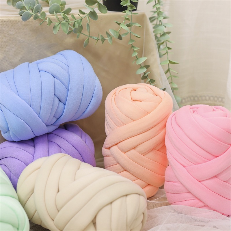 250g Giant Yarn Crochet Yarn Bulky Chunky Yarn Hand Knitting Woven Thread Basket Blanket Carpets Giant Yarn DIY Arm Hand knit Blanket Shopee Malaysia