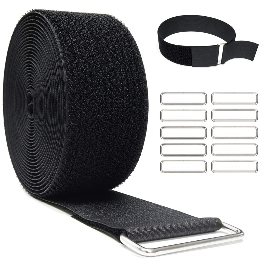 Reusable Cinch Strap with Metal Buckles, Cut-to-Length Fastening ...