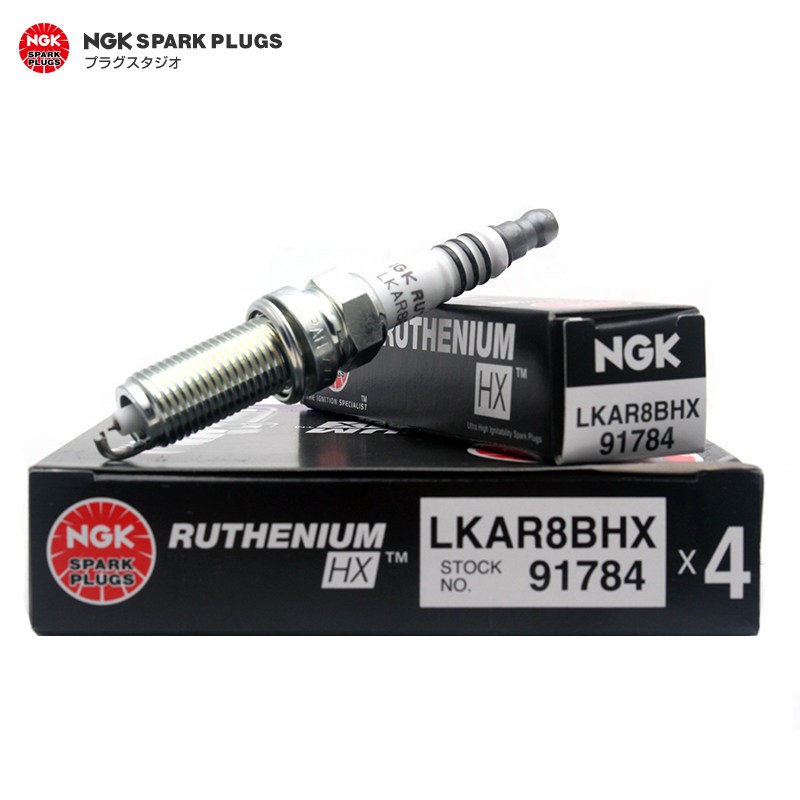 NGK spark plug Ruthenium HX LKAR8BHX 91784 Honda Civic, HRV, CRV