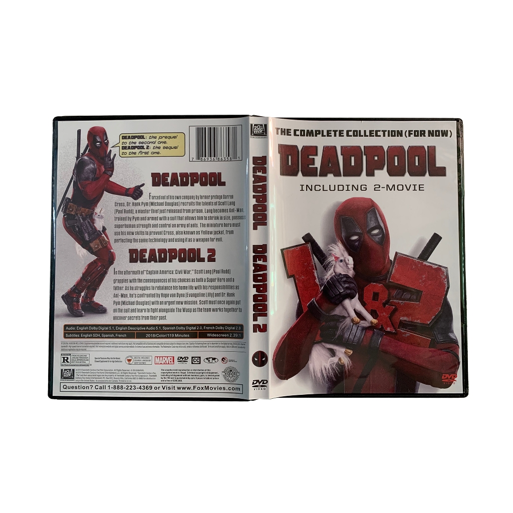 Marvel Series Deadpool 12 2dvd English Pronunciation English
