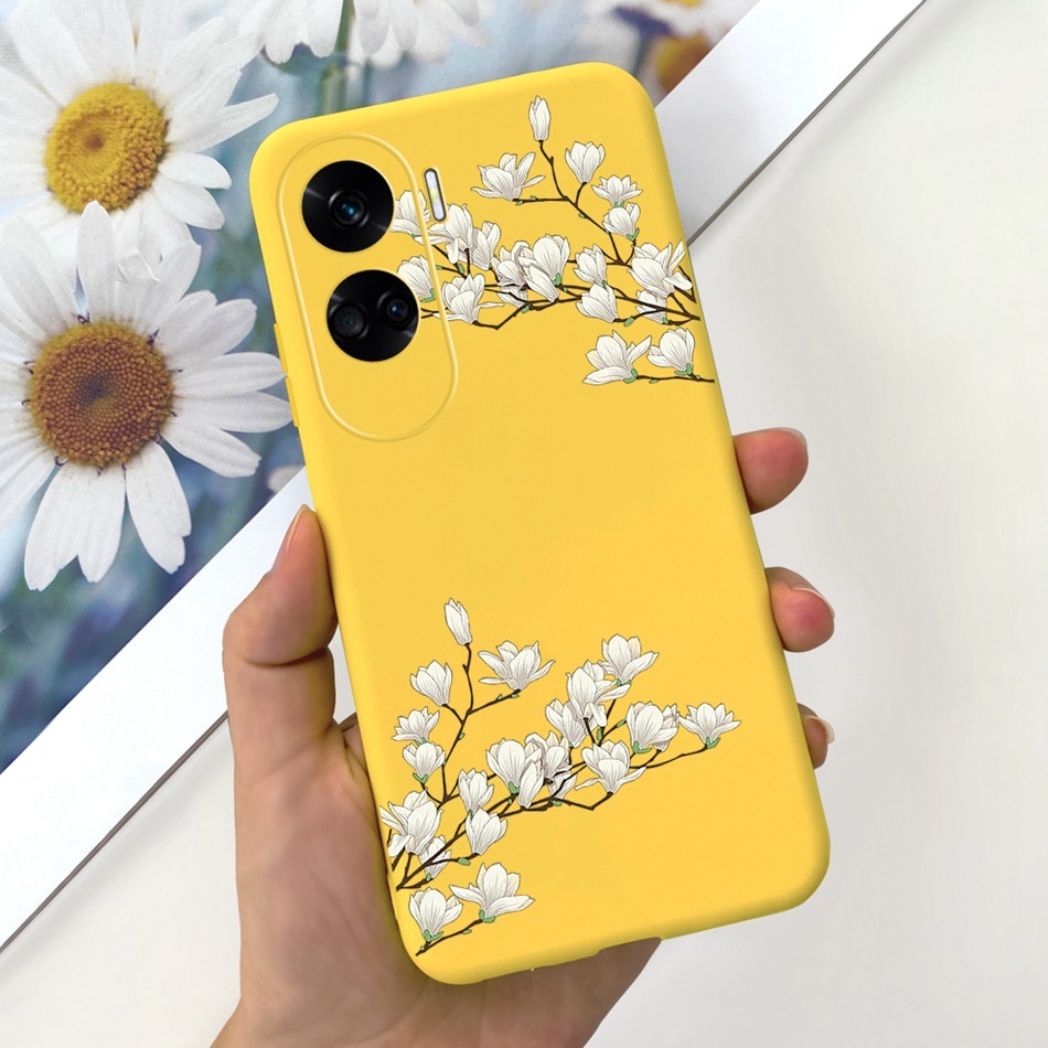 Cover Per Wiko Lenny 4 Plus Con Fiore Rosa | Custodia Morbida In TPU Silicone Trasparente, Antiurto E Antigraffio