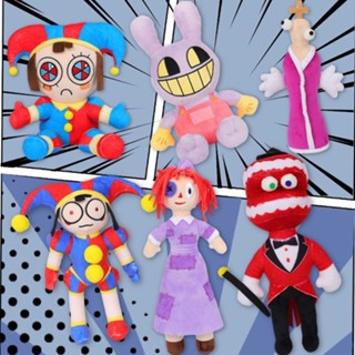 The Amazing Digital Circus Pomni Jax Plush Cartoon Plushie Toys