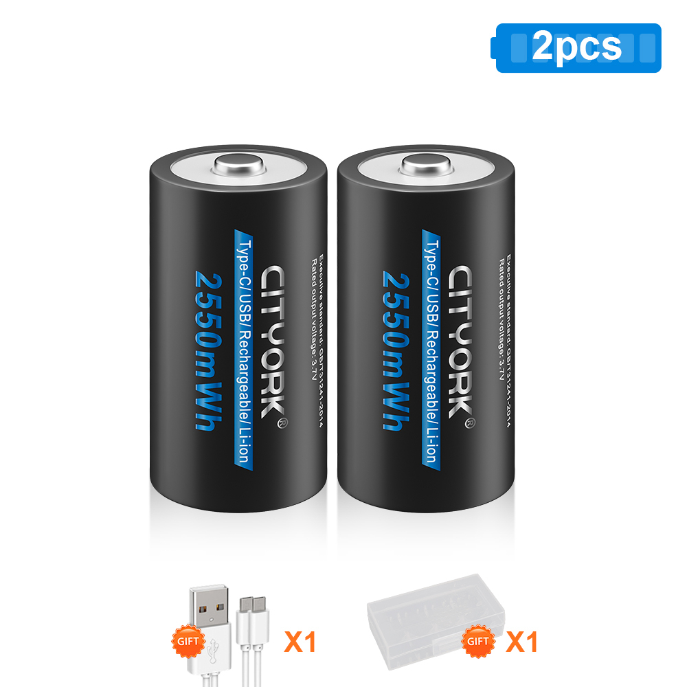 Cityork CR123A CR123 USB Rechargeable Battery Photo Lithium /Industrial ...